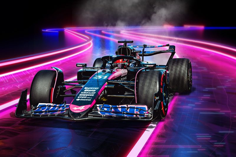 Alpine F1 sponsorship campaign