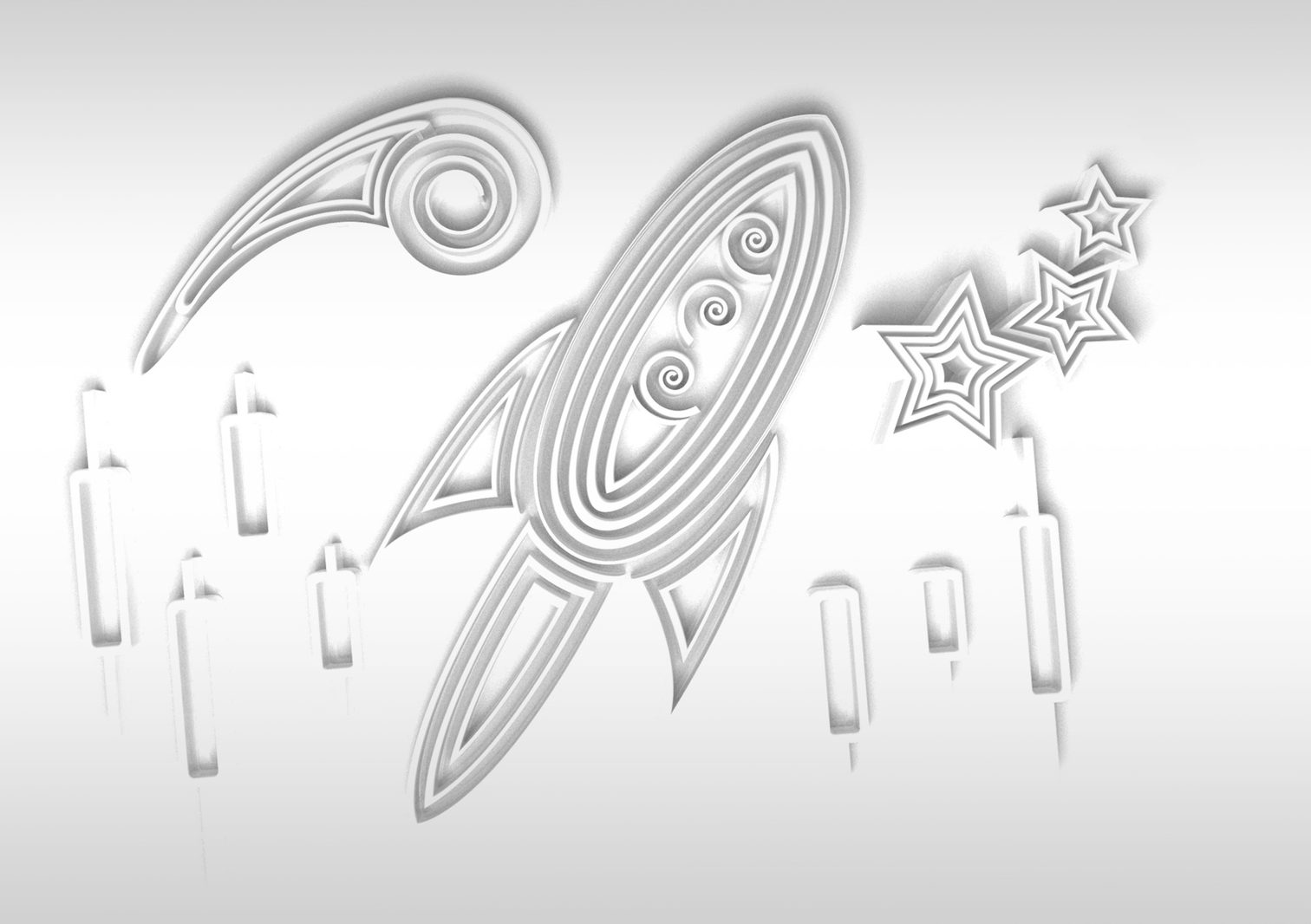 ActivTrades Futures brochure with a silver line illustration