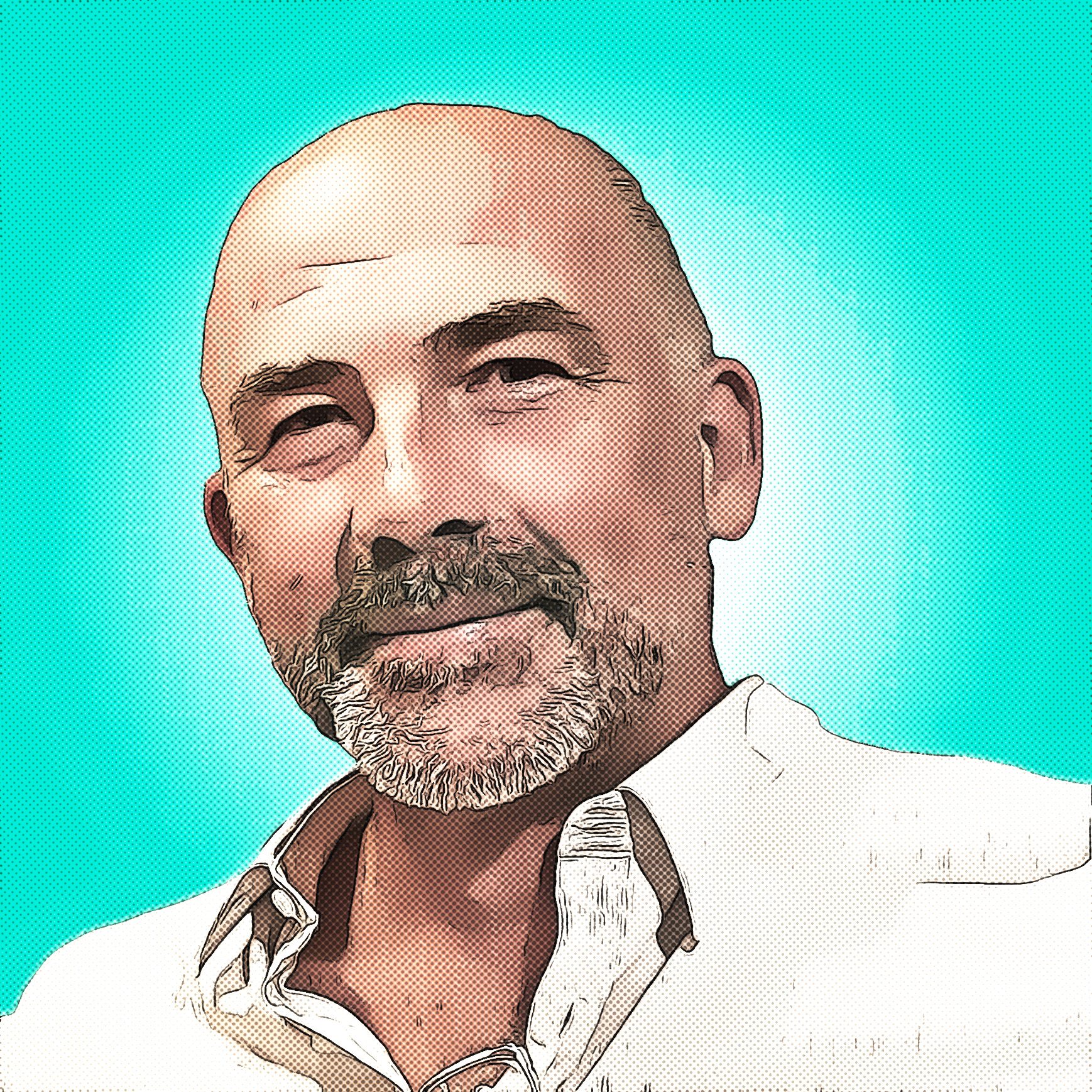 Dave Birch portrait illustration